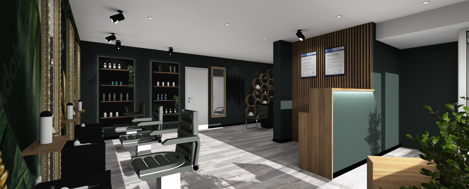 Umbau Friseursalon, Frankfurt