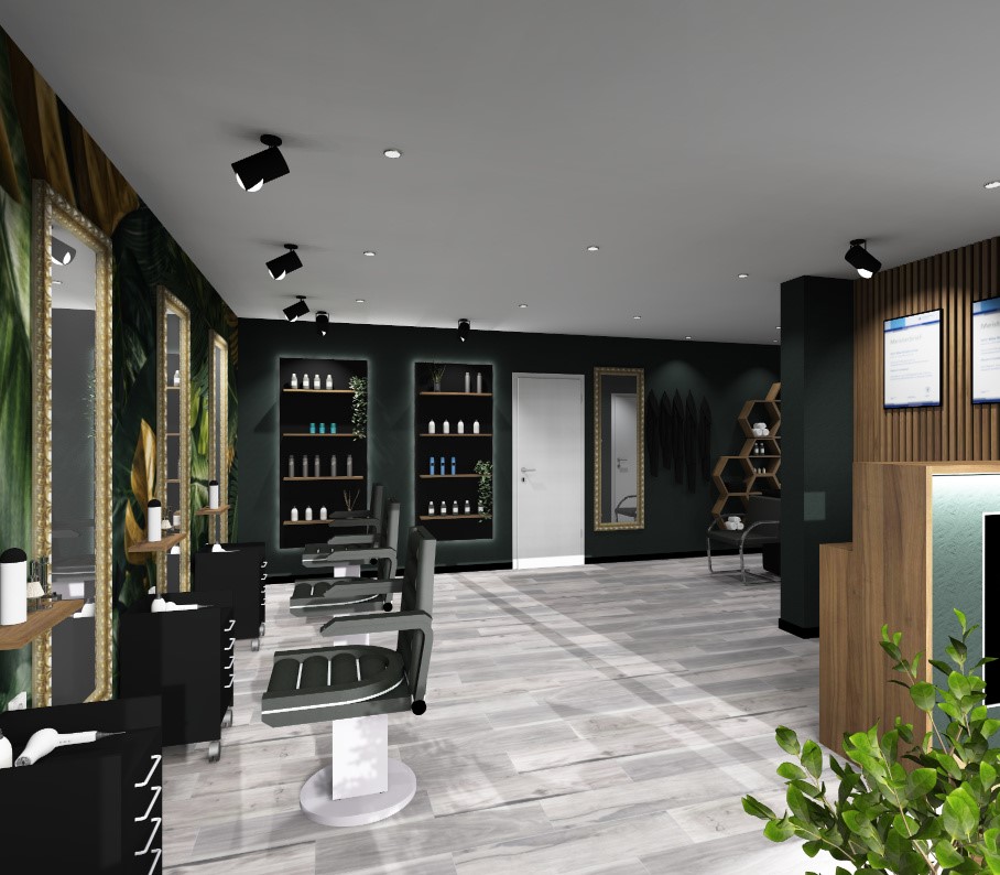 Umbau Friseursalon, Frankfurt