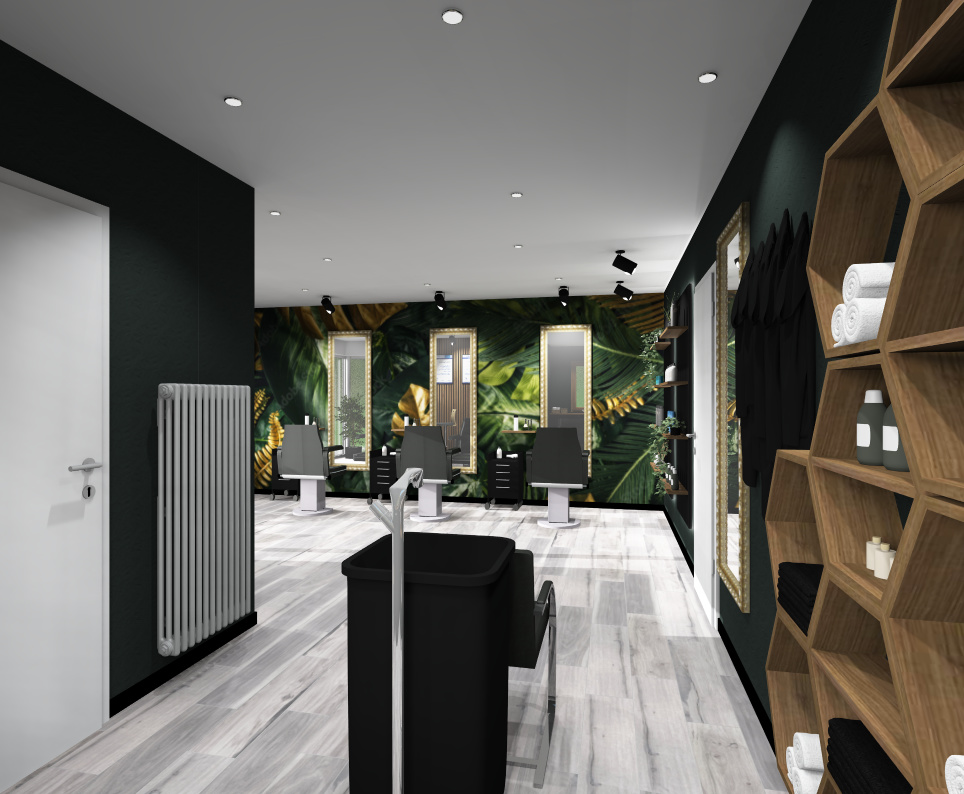 Umbau Friseursalon, Frankfurt